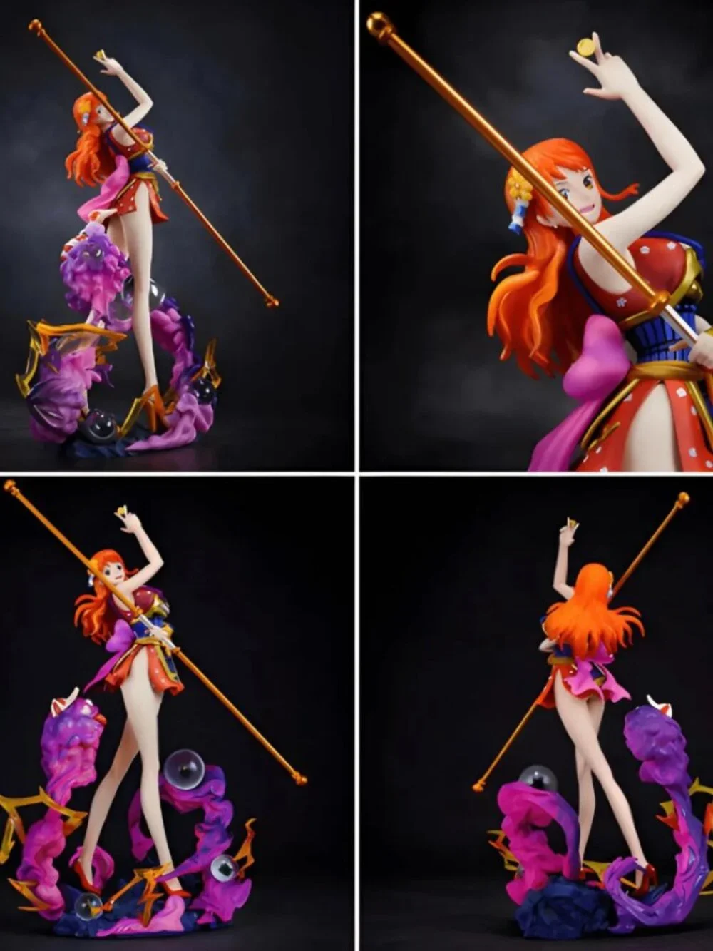 One Piece Nami Figure Statue Ghost Island Warrior Model Collection Gift Toy